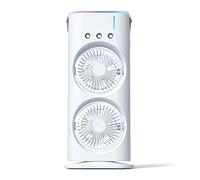 Spray - Double-Ended Cooling Mister | Humidifier with LED Light, Personal Air Cooler,for Travel, Camping, Room, Bedroom, Home