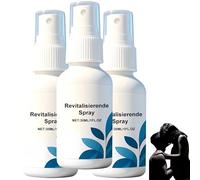 Spray energizante, spray instantáneo, pulverizador retardador de larga duración, mejora el encanto masculino, acción rápida, mejorado (3 Piezas)