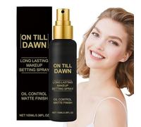 Spray Fijador De Maquillaje - Spray De Acabado Mate Resistente Al Agua 100 Ml | Niebla Facial A Prueba De Sudor De Larga Duración De 16 Horas, Fijador De Maquillaje Matificante Hidratante Ligero Para