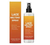 Spray fijador para encaje de pelucas (lace melting spray), fijación extra fuerte para la zona frontal, adhesivo invisible para uso diario, secado rápido