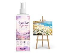 Spray Fixative Artwork, Quick Drying Protection, 100ml UV Resistant Drawing Spray, Watercolor Acrylic Oil Painting Crafts, Home Studio School Classroom Accessory, Premium Quality Artist Tool for Use