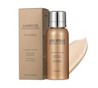 Spray Foundation, 70ml Long-Wear Mist, Buildable Coverage Face Makeup with Matte Finish, Portable Cosmetic with Smooth Application, Beauty Accessory, Grooming Aid for Women Birthday Wedding