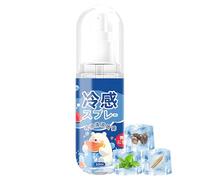 Spray frío - Niebla de enfriamiento instantáneo | Espray calmante calmante | Esperay refrescante revitalizante adecuado para aliviar el clima cálido, enfriamiento de la piel y frescura después del