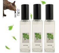 Spray Herbal Cat Joy Silvervine, spray de matatabi, spray de hierba gatera para gatos de interior, spray para alivio del estrés y la ansiedad, spray de entrenamiento calmante para gatos