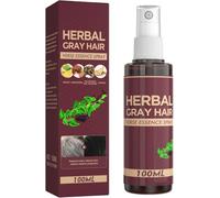 Spray herbal para revertir las canas, acondicionador para oscurecer el cabello, hidratante y nutritivo, ingredientes herbales para cubrir canas, para hombres y mujeres
