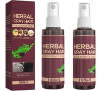 Spray herbal para revertir las canas, acondicionador para oscurecer el cabello, hidratante y nutritivo, ingredientes herbales para cubrir canas, para hombres y mujeres