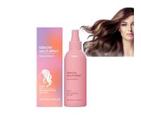 Spray hidratante para mascarillas capilares con queratina, tratamiento profundo para cabello seco, dañado, rizado y tratado con color, repara roturas y puntas abiertas, antiencrespamiento, potencia (1