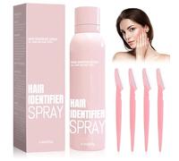 Spray identificador de cabello para el afeitado facial, spray de reconocimiento del cabello para la representación del vello facial, Dermaplaning Tool For Face, Dermaplaning Spray para mujeres (1