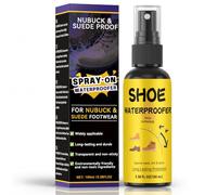 Spray Impermeabilizzante Scarpe 100 ml, Protettivo e Anti-Macchia per Pelle, Camoscio, Nubuck e Tessuto, Impermeabilizzante Scarpe con Protezione Veloce e Duratura per Sneakers e Scarpe Casual