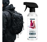 Spray impermeable para tela, 120 ml, protector de agua resistente, spray impermeable de larga duración, para ropa al aire libre, camping, senderismo, escalada, viajes, y verano