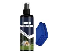 Spray impermeable para tiendas de campaña, solución impermeable de 100 ml, spray impermeabilizador de equipo de campamento, para zapatos, tela, tienda de campaña, botas, tenis, muebles, tapicería