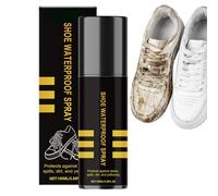 Spray impermeable para zapatos, 100 ml, resistente a la lluvia de larga duración, spray protector de agua para zapatos de cuero, para botas de invierno, tenis, ropa, chaquetas, cuero, viajes