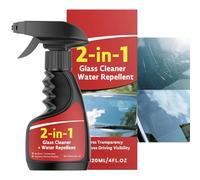 Spray Limpiacristales - 120 Ml Limpieza Profunda Antivaho Invisible | Eliminador de Película de para Parabrisas y Espejos,Para Camión Autocaravana SUV Hogar Espejo Exterior Baño Ducha