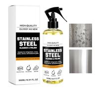Spray Limpiador De Acero Inoxidable - 500ml Y Duradero - Spray Limpiador De Parrillas,Para Baños Cocina Exteriores Barandillas Fregadero Puerta Bisagras Electrodoméstico