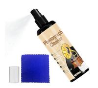 Spray Limpiador De Discos - 100ml Líquido En Aerosol con Toalla, Eliminación De Polvo Antiestático Y Dactilares | Fluido para Limpieza De Álbumes para Hogar Amigos Hombres Chicos Chicas