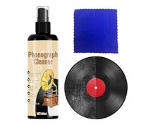 Spray limpiador de discos - Quitamanchas para álbumes de vinilo de 100 ml | Fluido antiestático profesional para mantenimiento de alta fidelidad | Regalo para amantes de la música, adolescentes y cole