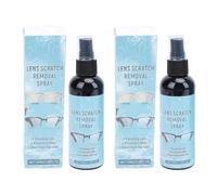 Spray Limpiador de Gafas de 100 Ml X 2, Elimina la Suciedad, las Huellas Dactilares y la Grasa, para Lentes Translúcidos Limpios, Fórmula Suave, sin Empañamiento, Visión sin
