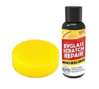 Spray limpiador de gafas - Juego de eliminación de 100 g | Kit de reparación antiarañazos para ojos, limpiador de gafas de sol de larga duración para lentes de sol, pantallas de fotos