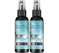 Spray Limpiador de Gafas, Nuevo 2025 Eliminador de Rayaduras para Lentes, Imprescindible para Viajar con Gafas y Pantallas
