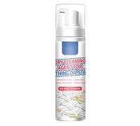 Spray Limpiador De Limpieza En Seco,Limpiador De Manchas Difíciles De Ropa,Lavado líquido sin agua ropa limpieza espuma abajo ropa agente de limpieza en seco