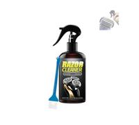 Spray limpiador de maquinillas de afeitar eléctricas de uso general altamente eficaz con cepillo, el limpiador de maquinillas de afeitar eléctricas limpia la maquinilla de afeitar. (1PCS)