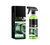 Spray Limpiador de Neumáticos - Spray de 120ml para Revestimiento de Neumáticos - Limpiador con Acabado de Alto Brillo,Uso Para Coche, Vehículo, RV, Urbano, Todoterreno, Hogar, Exterior Y Garaje