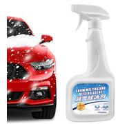 Spray limpiador de nieve, spray descongelador automático del parabrisas | Descongelador de vidrio de 500 ml | Accesorios de invierno para automóviles, limpiador de nieve que elimina rápidamente la