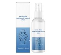 Spray limpiador de relojes, 100 ml, spray de limpieza de correas de reloj, líquido de secado rápido, removedor de arañazos, portátil, para mujeres y hombres, casos, anillos de viaje, esferas de