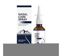 Spray Limpiador Nasal - 60 ml de Suave Nebulizador Hidratante para - Spray Nasal Hidratante,para Higiene Diaria, Desplazamientos, Viajes, Ejercicio, Oficina, Mujeres, Hombres, Adultos y