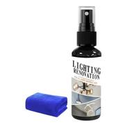 Spray Limpiador para Lámparas de Araña | 100 ml Quitamanchas Multiusos Potente | Spray Limpiador de Mosquiteros | para Ventanas, Cristales, Cocinas, Duchas, Lavabos, Azulejos Cerámicos y Encimeras