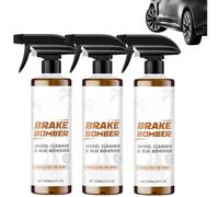 Spray limpiador potente para ruedas y neumáticos, limpiador multiusos de alta resistencia para ruedas de coche, apto para todos los modelos.