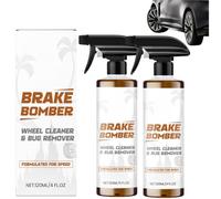 Spray limpiador potente para ruedas y neumáticos, spray abrillantador de neumáticos y limpiador de llantas que elimina la suciedad, el polvo y el óxido difíciles.