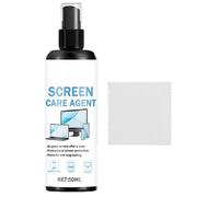 Spray Limpiador,Spray de Limpieza Sin Rayas 50 ml - Kit de Limpieza con Paño de Microfibra | para Televisión, Teléfono Móvil, Dispositivos Electrónicos, Monitores, Gafas y Lentes