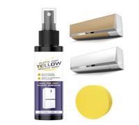 Spray limpiador universal, 50 ml, eliminador de amarillez, limpiador para aire acondicionado, para el hogar, cocina, salón, electrodomésticos, apartamento, garaje, sótano y taller