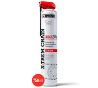 IPONE - Grasa de Cadena para Moto Carretera X-Trem Chain Road - Larga duración 800 km - Bote de espray con difusor multiposición 750 ml, El embalaje puede variar
