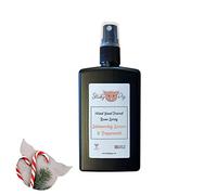 Spray mediano hecho a mano altamente perfumado para habitación, ambientador de larga duración, fuerte fragancia, regalo de aire (abeto brillante y menta)