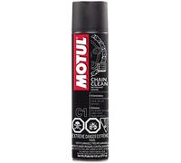 Motul Limpiador de Cadenas de Moto en Spray, Desengrasante Extremo para Motos de Carretera y Todoterreno, Compatible con O-RING, X-RING y Z-RING, Evaporación muy Rápida, MC Care Chain Clean C1, 400 ml