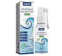 Spray Nasal de Agua de Mar, Respira Spray, Daily Nasal Hygiene, Para la Congestión Nasal, Solución Isotónica Natural para Higiene, 30ml