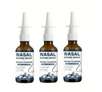Spray Nasal De Yodo - Limpia Y Refresca Tus Fosas Nasales - 60 Ml ,3 pcs
