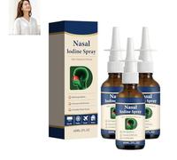 Spray Nasal Descongestionante,Spray Nasal Natural,Hidratante para la Sequedad Nasals,Sprays Nasals Hygiene,Aliviar las Molestias en la Nariz,3pc