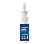 Spray nasal para ronquidos - Tapón suave para ronquidos | Spray antironquidos portátil de 30 ml | Eficaz de larga duración | Abre el paso de aire de la garganta y permite una mejor respiración