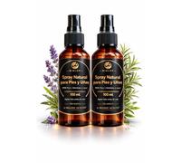 Spray Natural Para Pies y Uñas - Anti-Olor, Refrescante e Higienizante - Con Lavanda y Árbol de Té - Desodorante para Sudor y Olor Pies - Ayuda Contra Hongos - Ideal para Pie de Atleta - 2x100ml