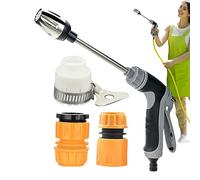 Spray Nozzles For Garden Hose | Metal Heavy Duty Water Hose Nozzle Sprayer | Adjustable Water Nozzle Sprayer For Lawn & Garden, Washing Cars, Watering Plants