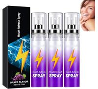 Spray oral probiótico, ambientador para una frescura duradera y salud bucal, spray portátil de retención de aliento fresco, limpieza profunda, manchas de dientes limpios (3)
