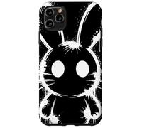 Spray Paint Bunny Silhouette Graffiti Urban Art Animal Carcasa para iPhone 11 Pro MAX