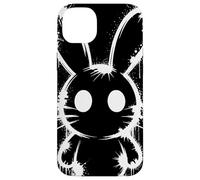 Spray Paint Bunny Silhouette Graffiti Urban Art Animal Carcasa para iPhone 14 Plus