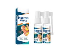 Spray Para Aliviar Tinnitus，Retire La Incomodidad Esencia Limpiadora Los Oídos，alivio del tinnitus y zumbido de oídos,Tinnitus Spray para Oído 2PC