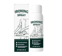 Spray para almidón para ropa - A base de agua de 100 ml, fórmula delicada y de fijación | Spray antiarrugas de planchado para lana, algodón, lino, poliéster, seda, ropa, sábanas,