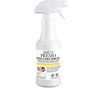Spray para aves de corral de Premo Guard - 32 onzas - Trata ácaros, pulgas, moscas y piojos - Acción rápida y eficaz - Pollo, pavo, aves acuáticas y pájaros - La mejor protección natural para control