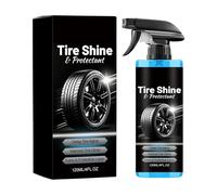 Spray para brillo de neumáticos - 120 ml Restaurador de acabados y acabados de ruedas - Recubrimiento brillante de neumáticos de larga duración para coches, SUV, camiones, motocicletas, bicicletas, ve